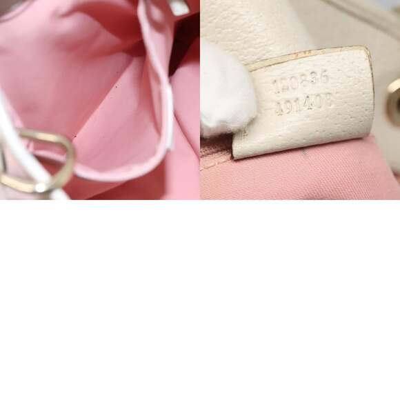 GUCCI GG Canvas Tote Bag Gold Pink - Picture 12 of 12